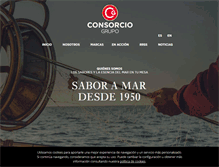 Tablet Screenshot of grupoconsorcio.com